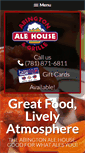 Mobile Screenshot of abingtonalehouse.com